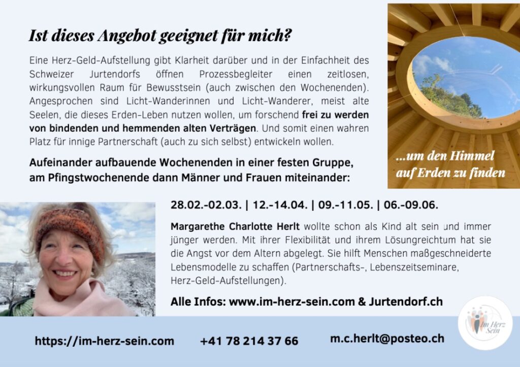 Alte Seelen begegnen sich im Jurtendorf Seite 2 Alte Seelen begegnen sich im Jurtendorf Seite 2